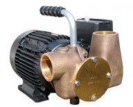 Utility 80' 1½" Self-Priming Flexible Impeller Pump 230volt/1 phase/50Hz a.c. For Lube Oil